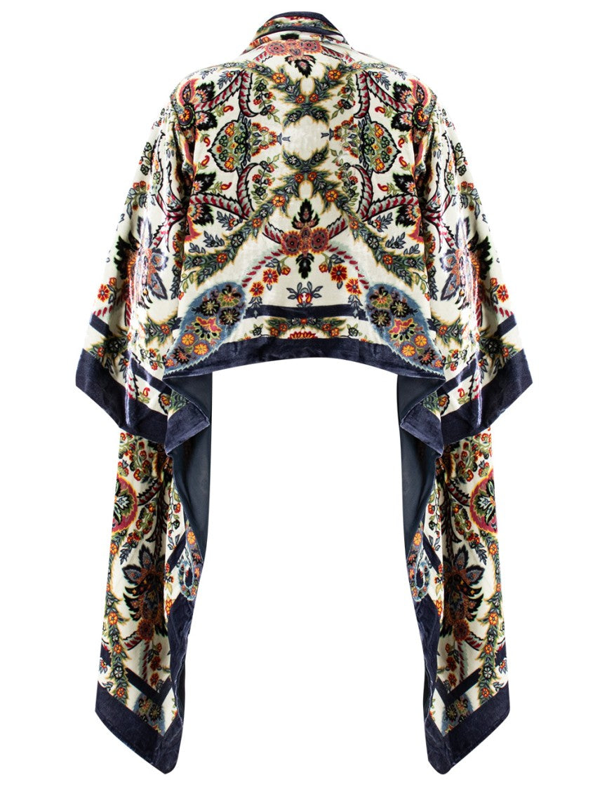 Etro Paisley Patterned Open Front Jacket