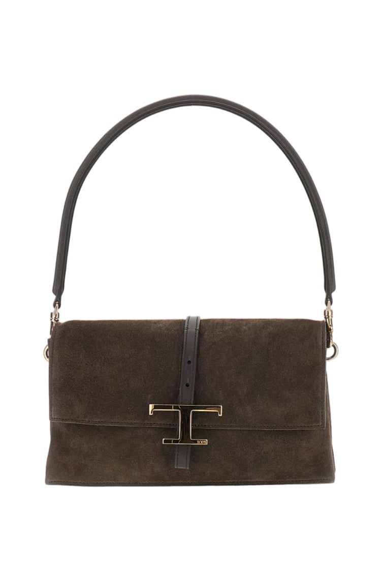 Tod's Brown Suede Mini Handbag