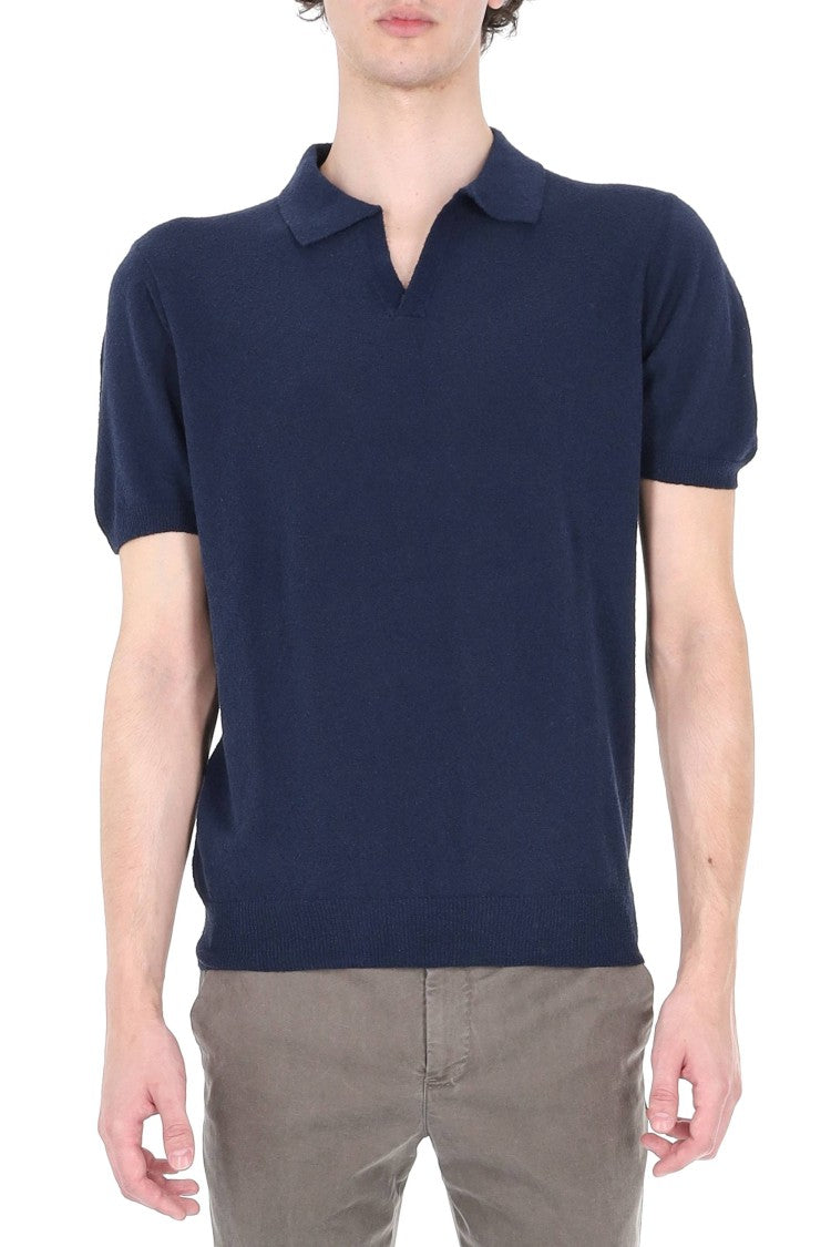 Drumohr Light Cotton Toweling Polo Shirt