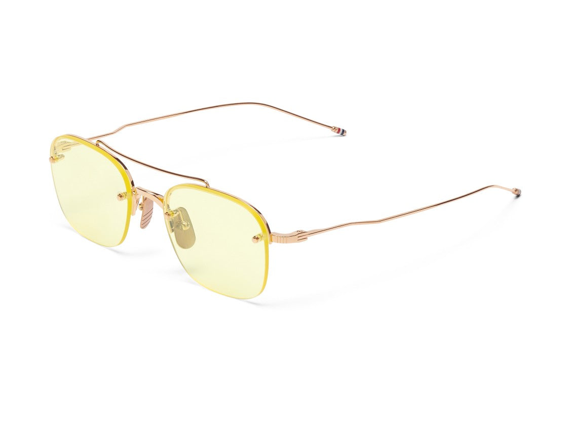 Thom Browne Rose Gold Ues960a Square Sunglasses