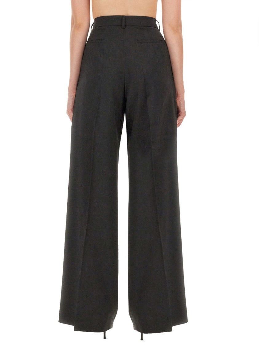 Sportmax Wide-Leg Tailored Pants With High Waist