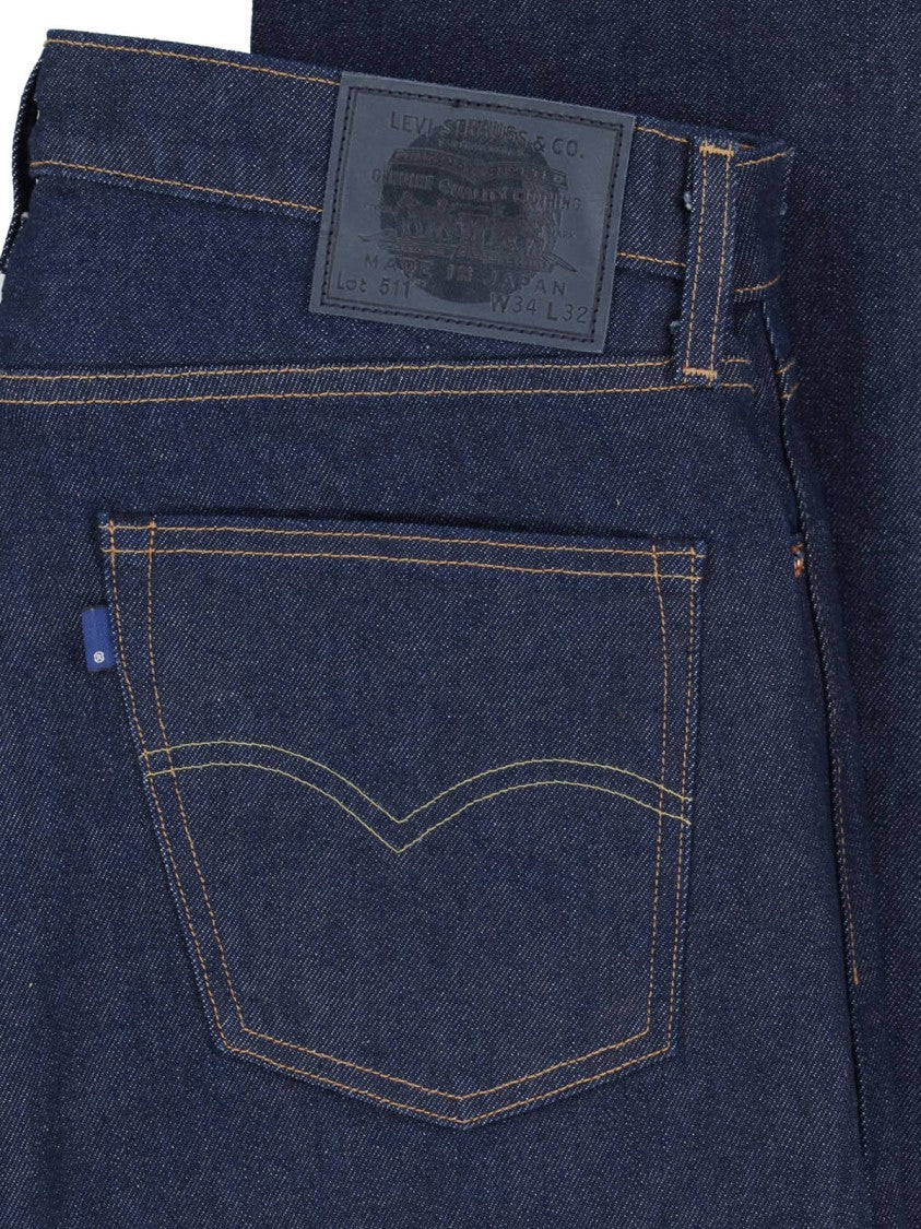 Levi's Strauss Blue Made In Japan 511 Slim-Fit Jeans