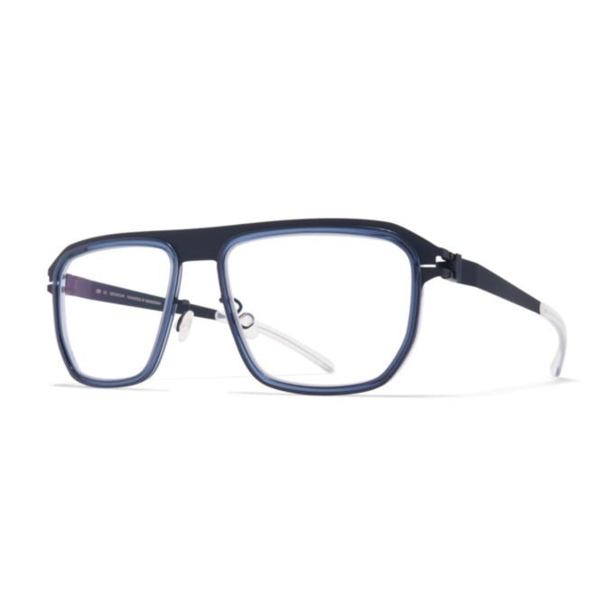 Mykita Walker Gradient Acetate Rectangular Sunglasses