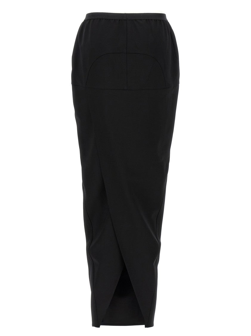 Rick Owens 'Soft Pillar Long' Skirt