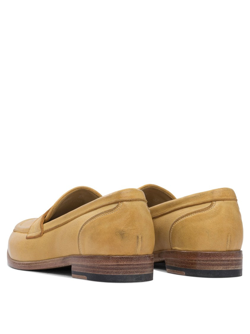 Sturlini Leather Loafers With Silhouette