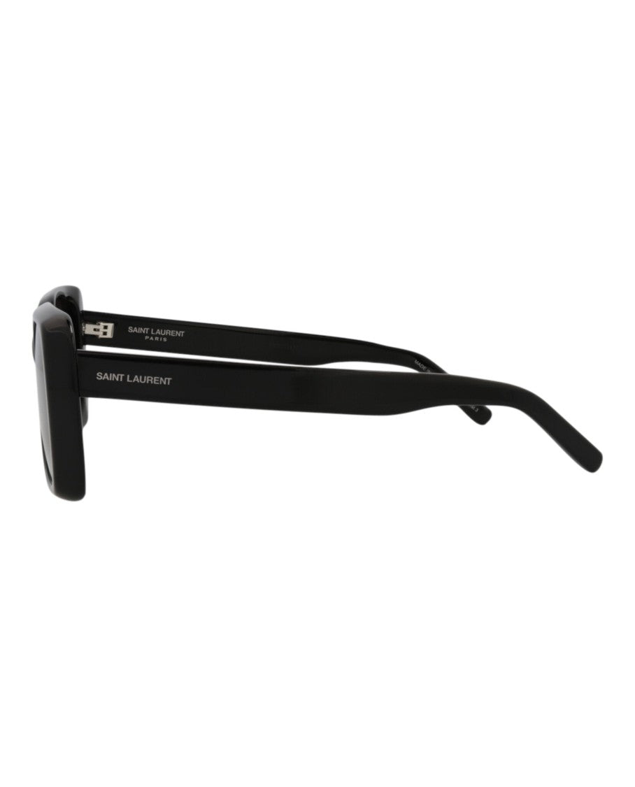 Saint Laurent Square-Frame Acetate Sunglasses