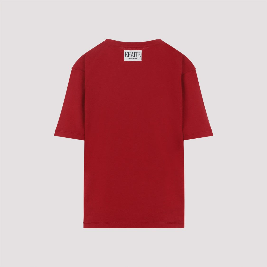 Khaite Red Cotton T-Shirt