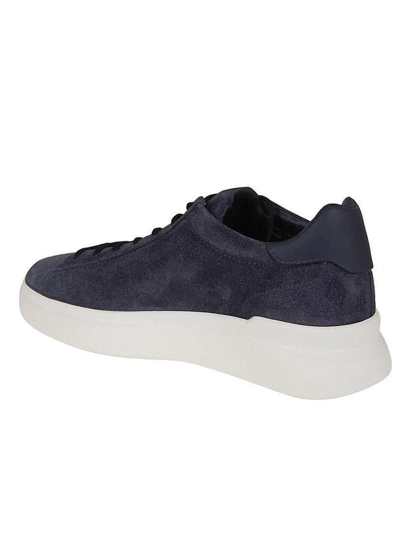 Hogan Low-Top Sneakers With Smooth Leather Detailing