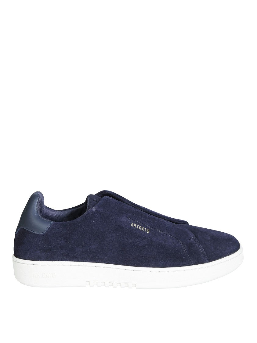 Axel Arigato Blue Dice Laceless Suede Leather Sneakers