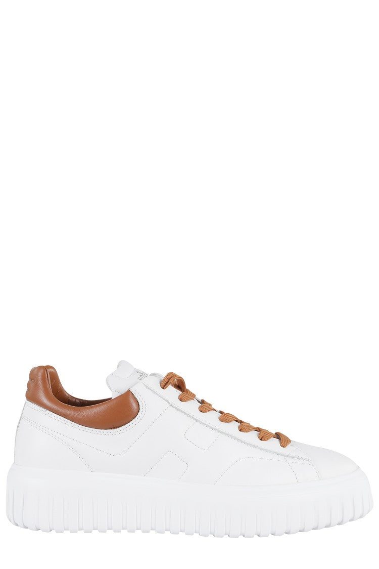 Hogan H-Stripes Laced Sneakers