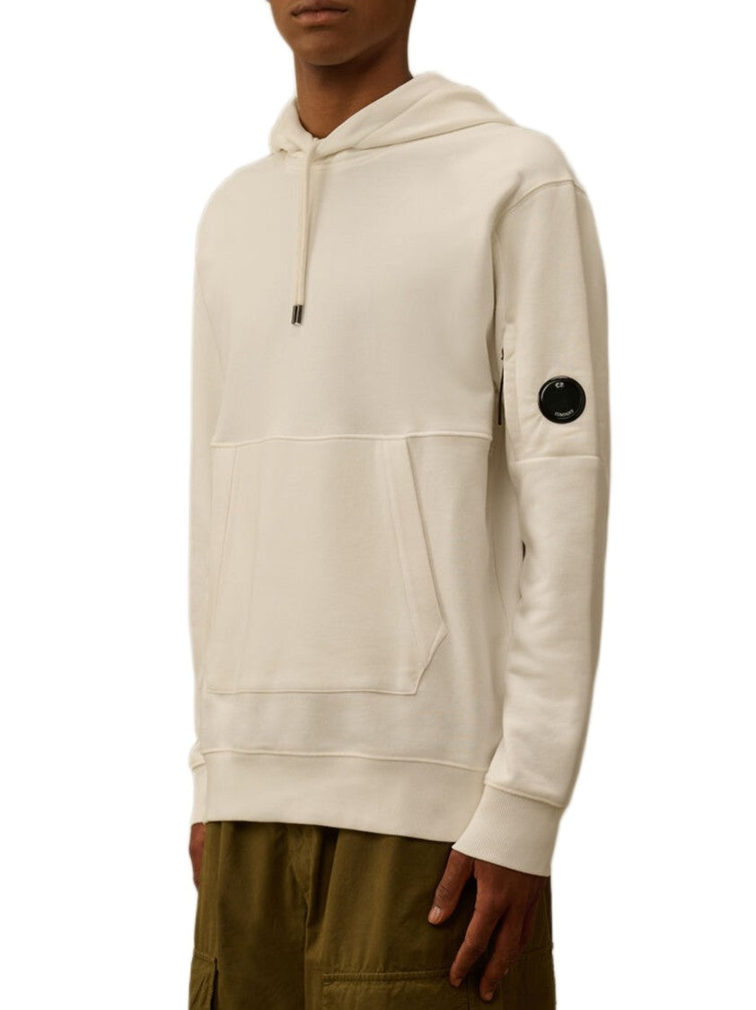 C.P. Company Adjustable Hooded Sweatshirt With Distinctive Lens Detail