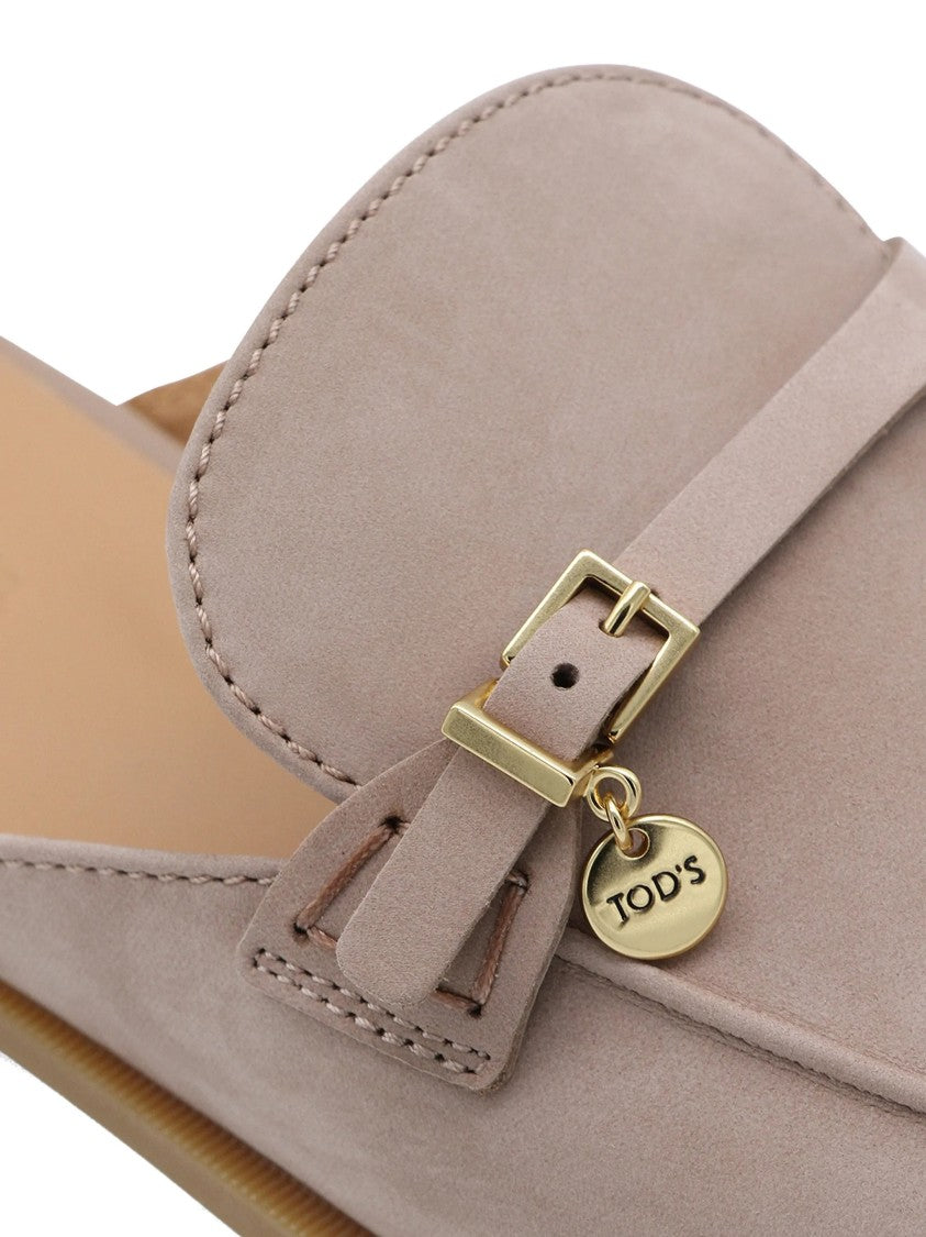 Tod's Ciabatta Pointed-Toe Matte Finish Clogs