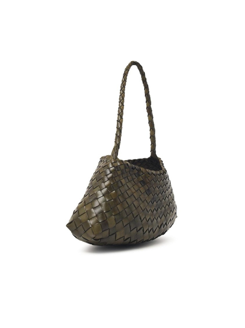 Dragon Diffusion 'Rosanna' Khaki Leather Bag