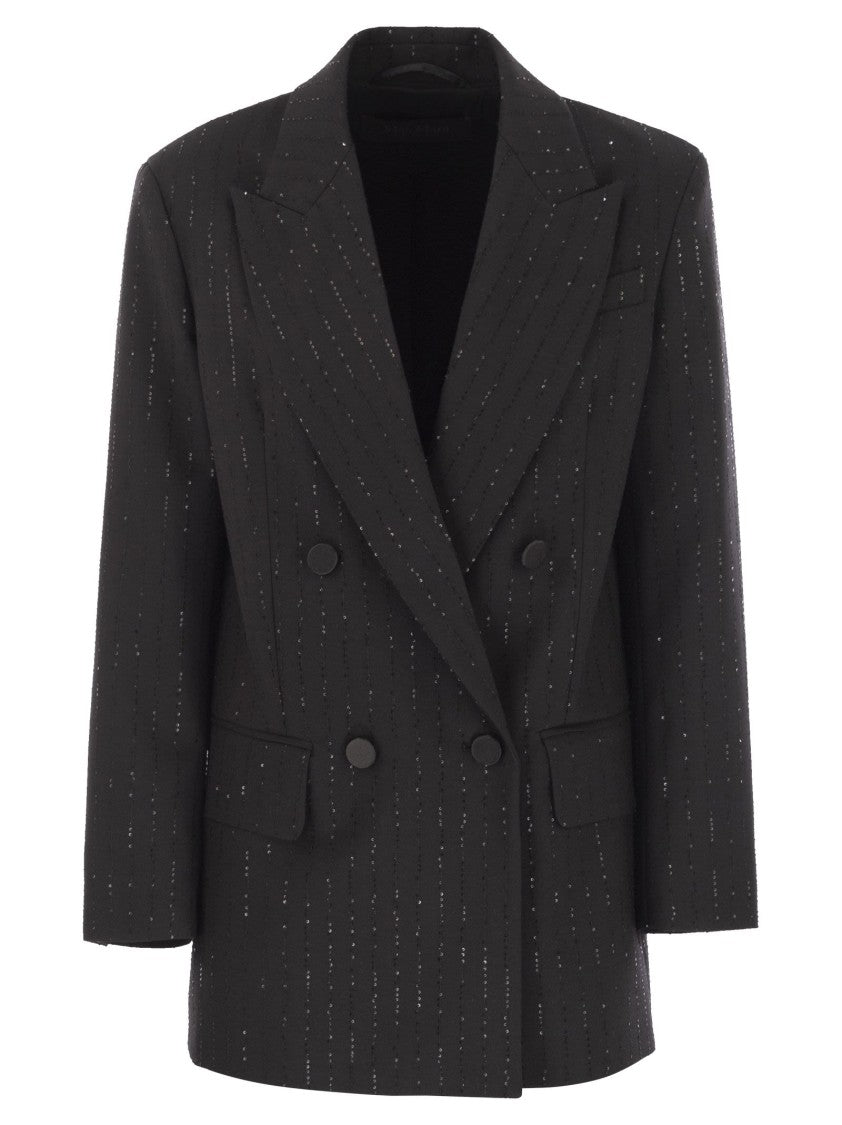 Max Mara Appia - Double-Breasted Blazer In Wool And Sequins