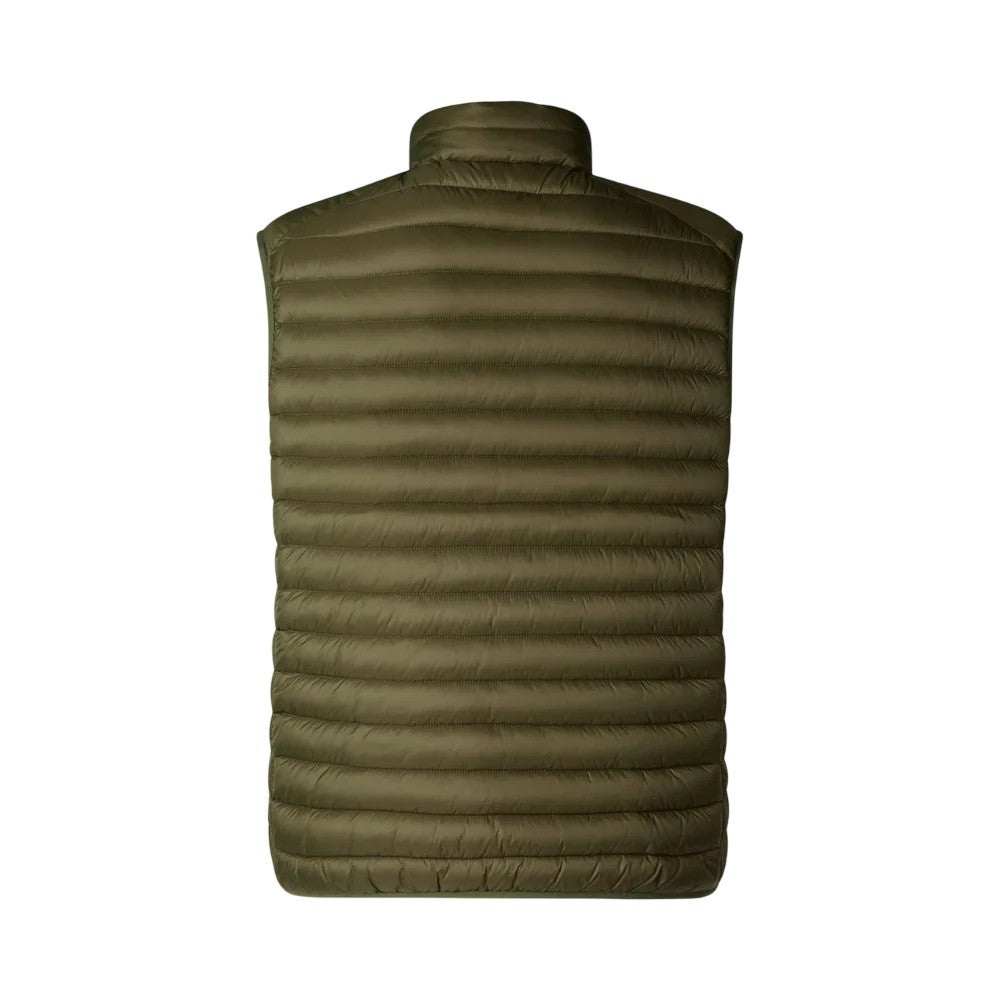 Save The Duck Quilted Vest Stand-Up Collar