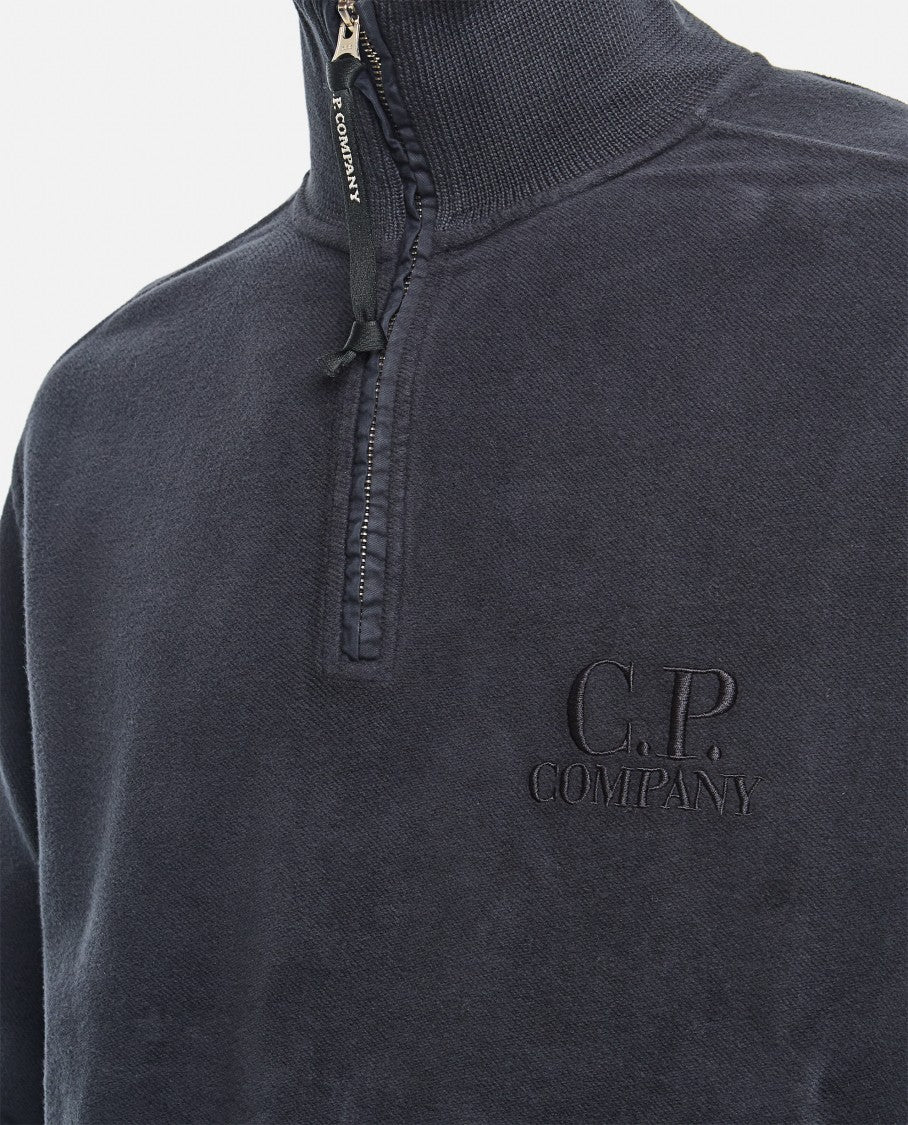 C.P. Company Sweatshirts Polo Collar