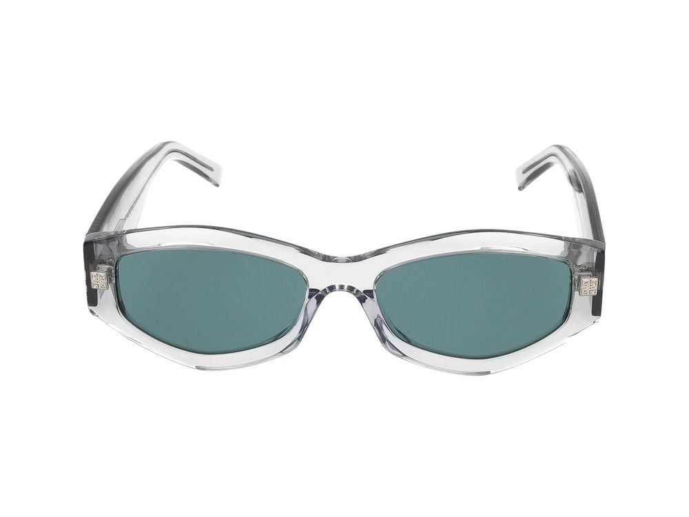 Givenchy Transparent Oversized Geometric Sunglasses