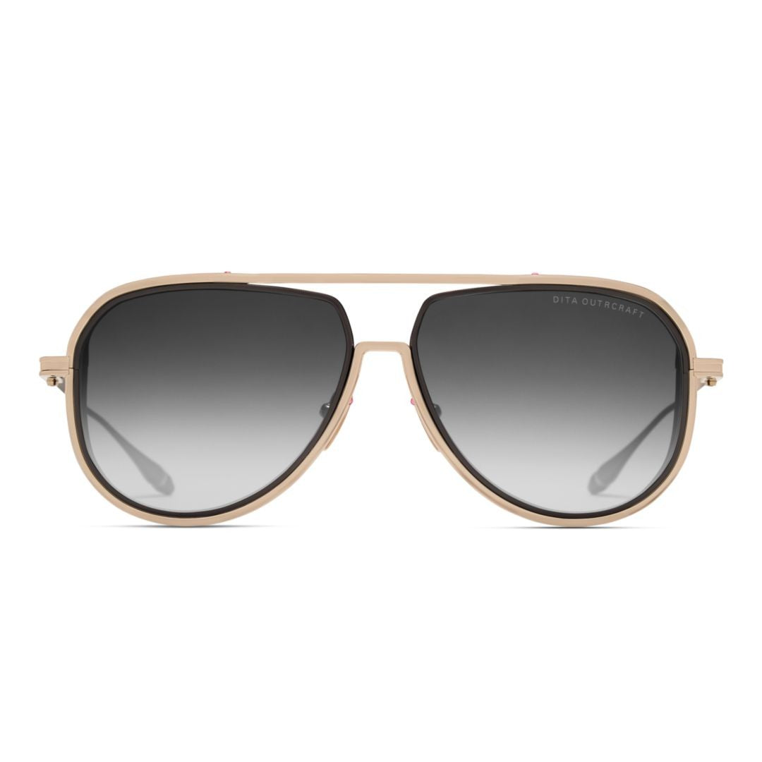 Dita Outrcraft Titanium Gradient Aviator Sunglasses