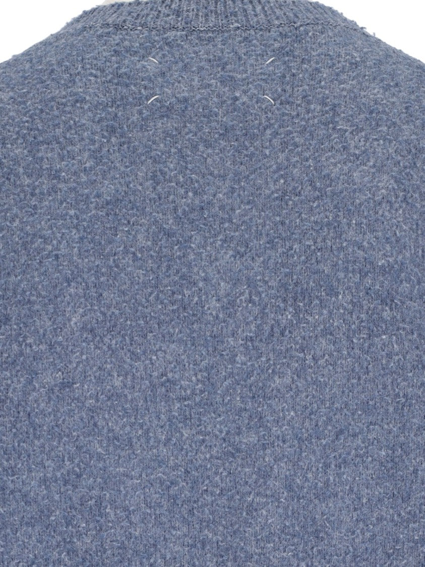 Maison Margiela Four Stitches' Sweater – Blue