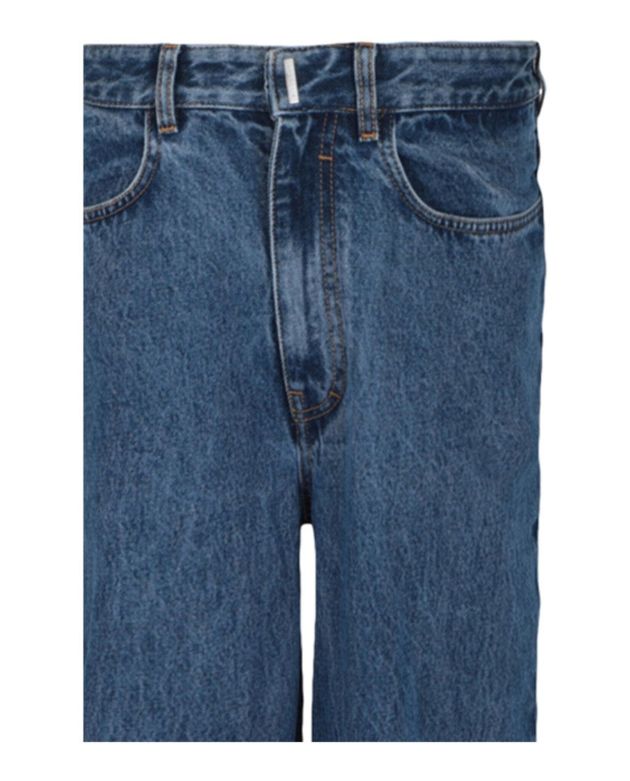 Givenchy Low Crotch Wide-Leg Jeans