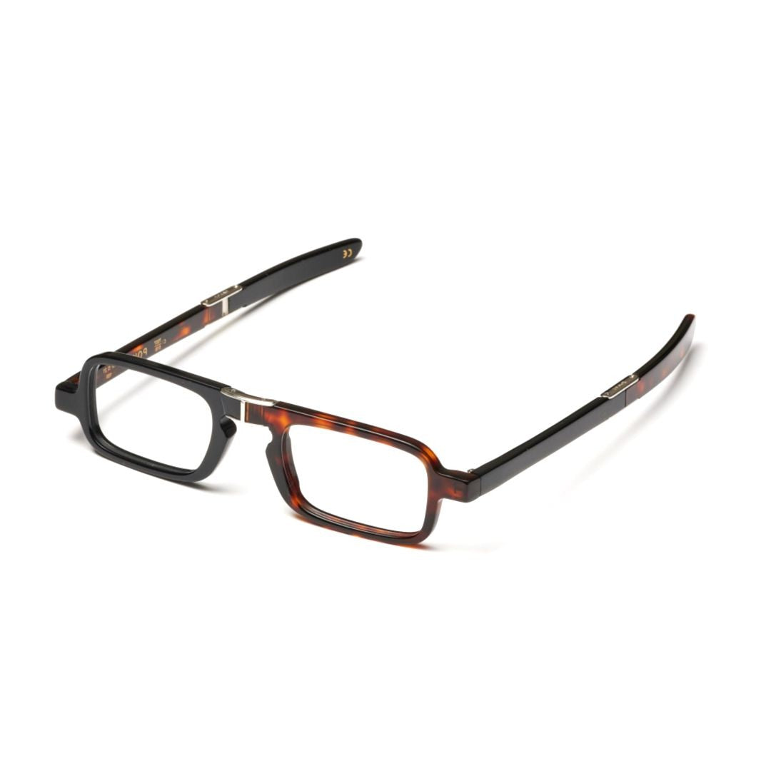 Kador Poket Rectangular Dual-Tone Eyeglasses With Distinct Bridge