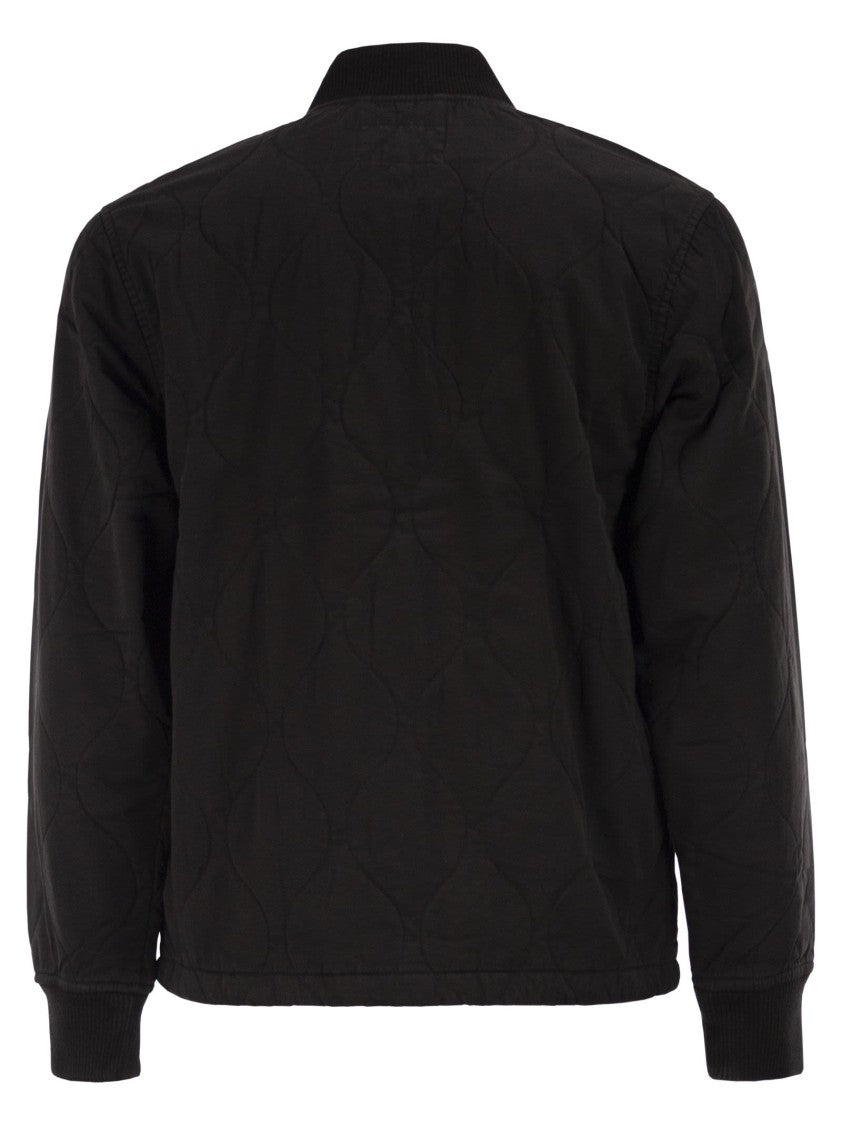 Carhartt Wip Lightweight Cotton Twill Bomber Jacket With Onion Quilting