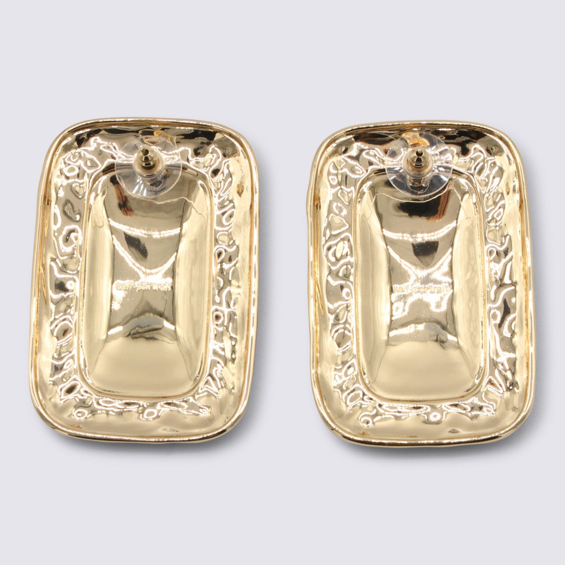 Self-Portrait Gold And Black Tone Earrings