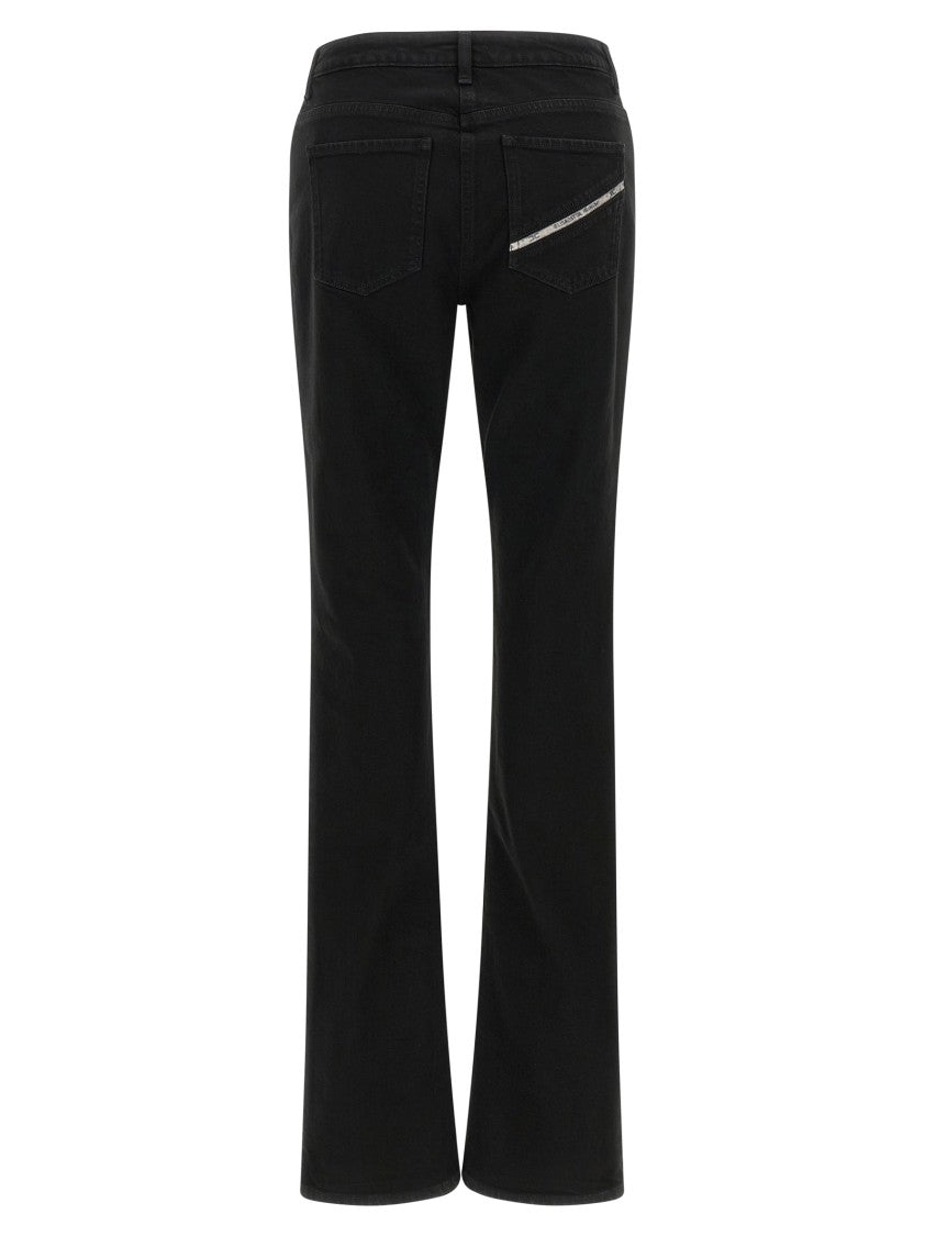 Elisabetta Franchi Jewel Padlock Jeans