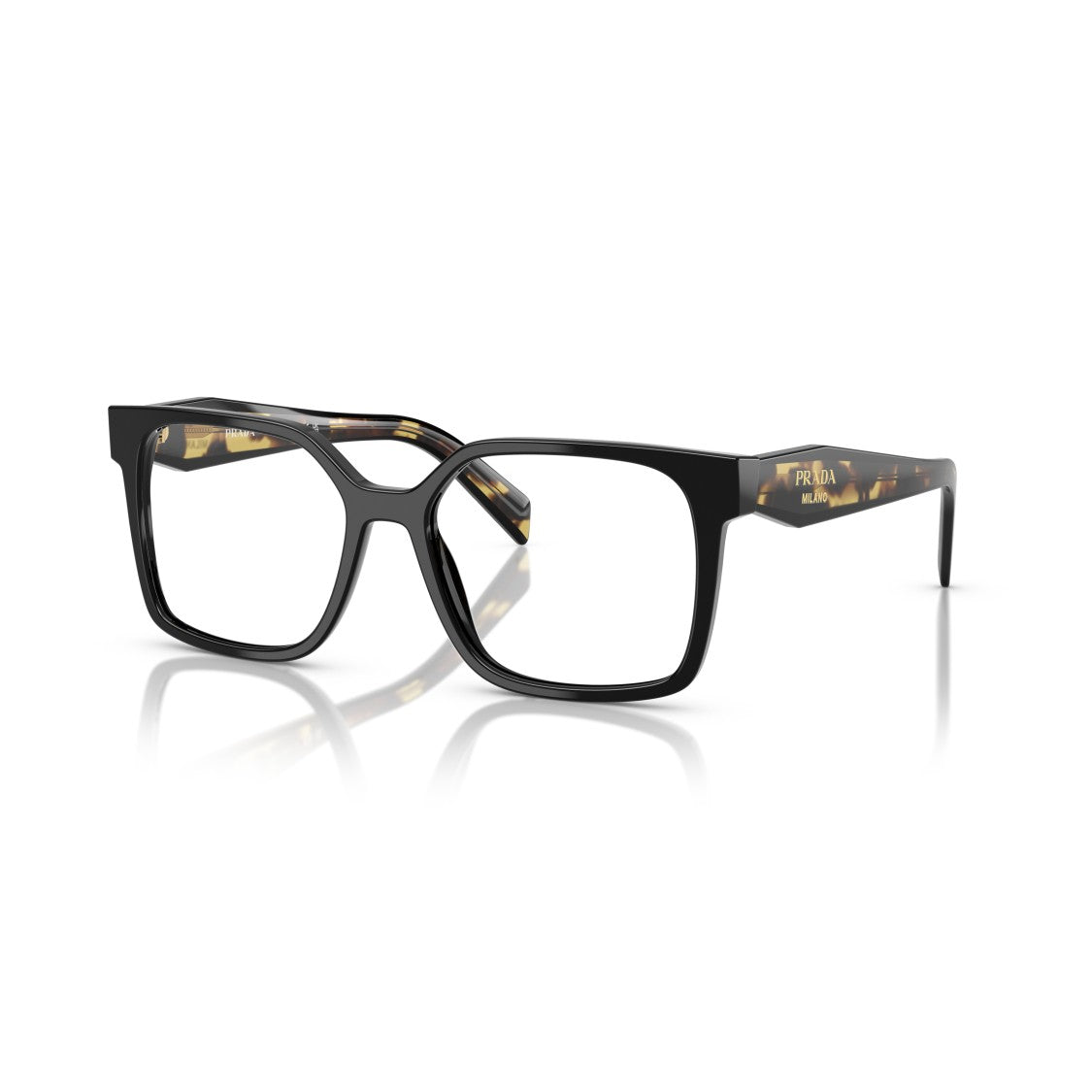 Prada 0Pr B03v Oversized Square Acetate Eyeglasses