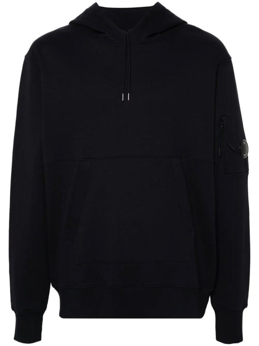C.P. Company Relaxed-Fit Blue Fleece Hoodie