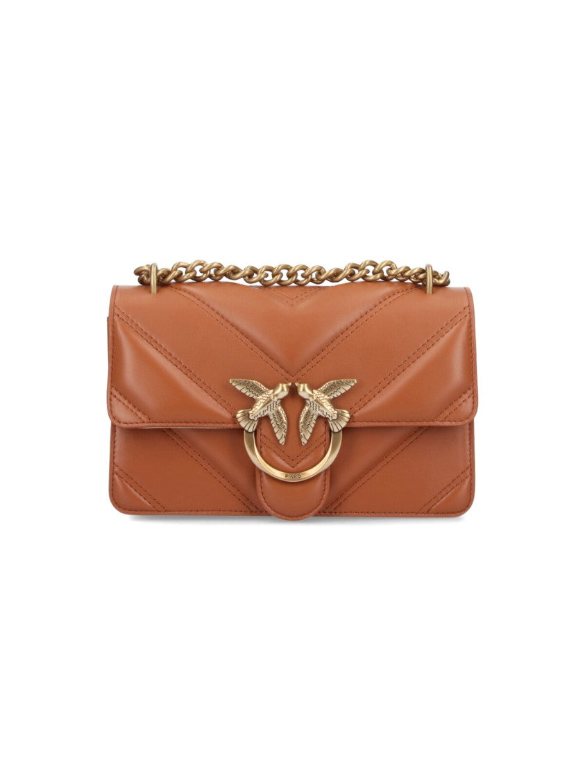 Pinko Love Bag' Mini Bag – Light Brown