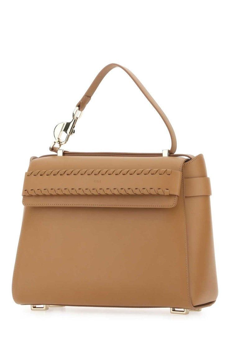 Chloé Biscuit Leather Nacha Handbag
