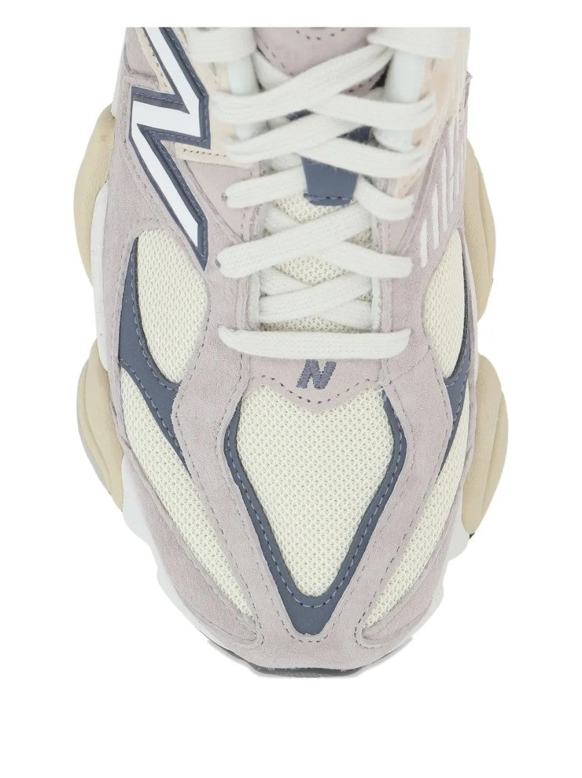 New Balance Layered Suede And Mesh Sneakers