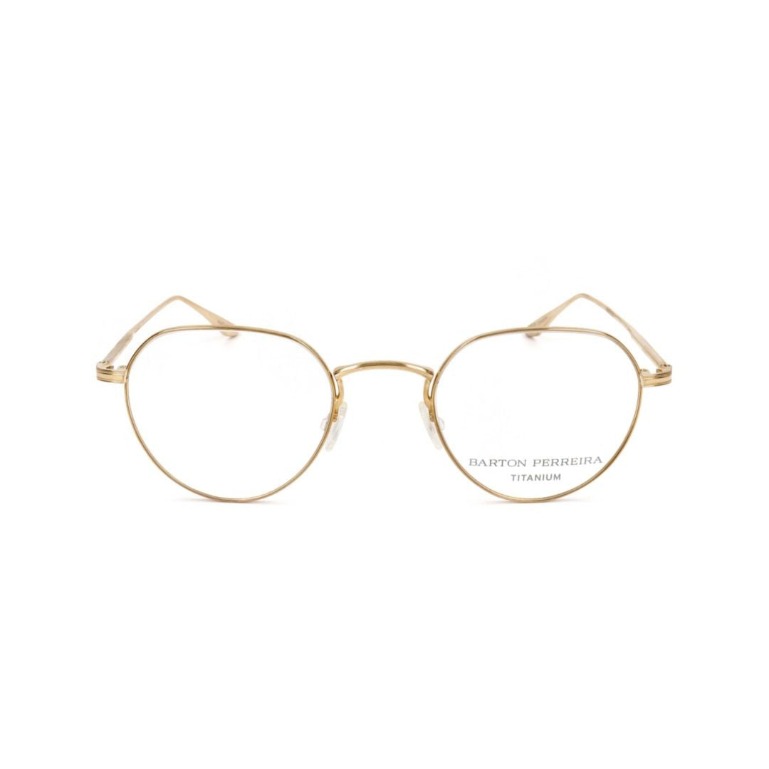 Barton Perreira Bp5194 480Ro Thin Lightweight Metal Frame Eyeglasses With Adjustable Nose Pads