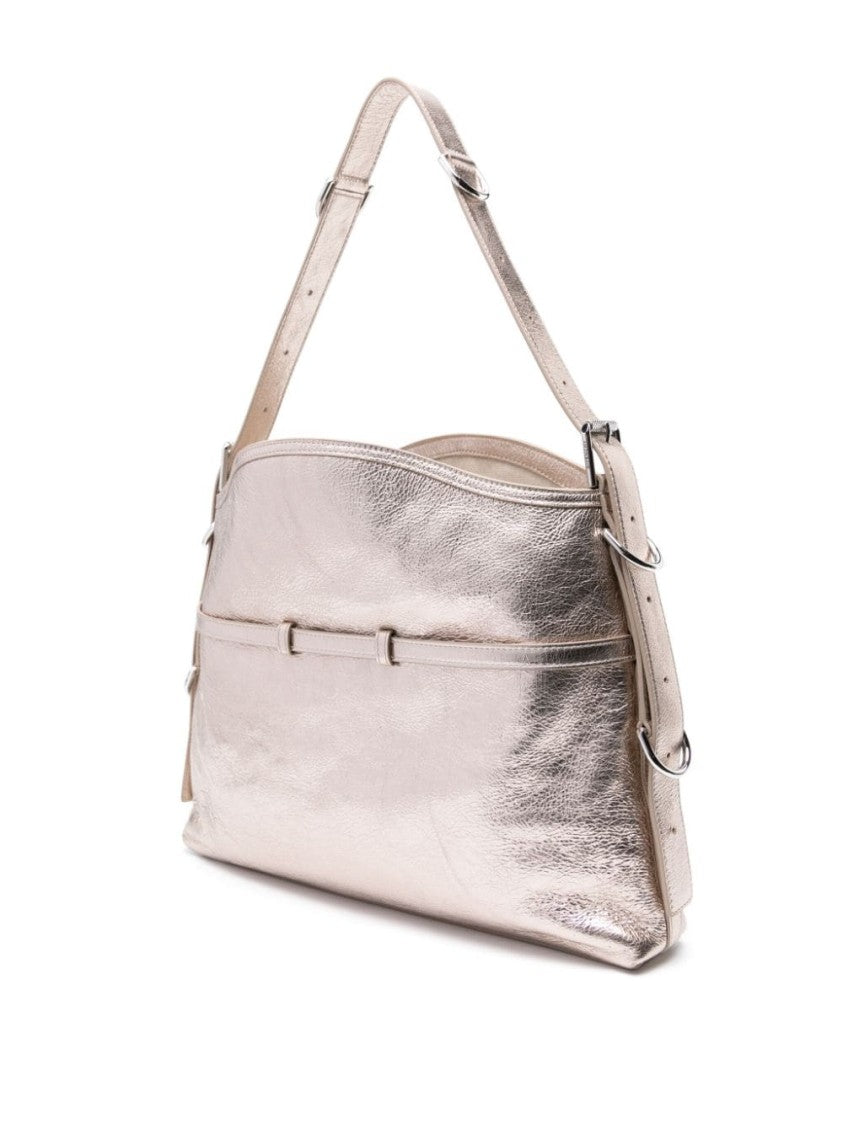 Givenchy Gold-Tone Calf Leather Shoulder Bag