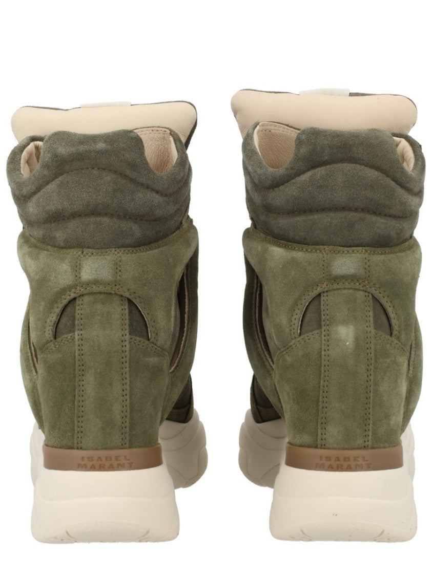 Isabel Marant Balskee Velcro Straps Wedge Sneakers