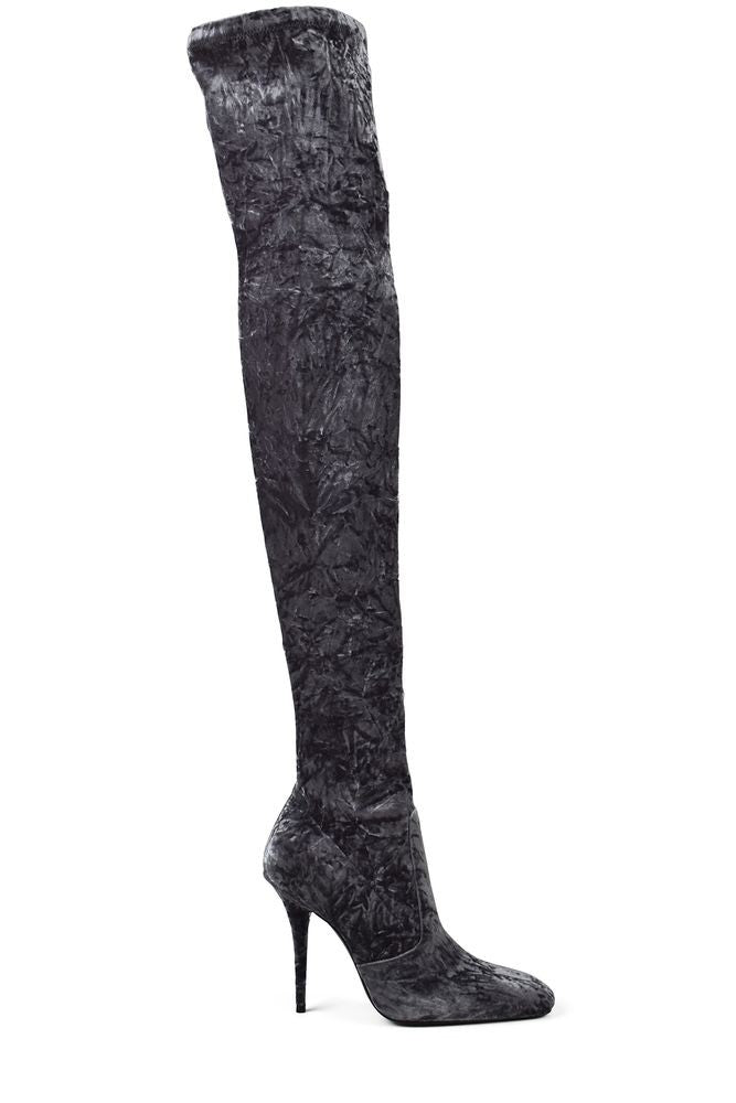 Saint Laurent Talia Thigh-High Boots
