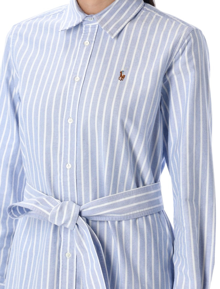 Polo Ralph Lauren Belted Oxford Shirt Dress