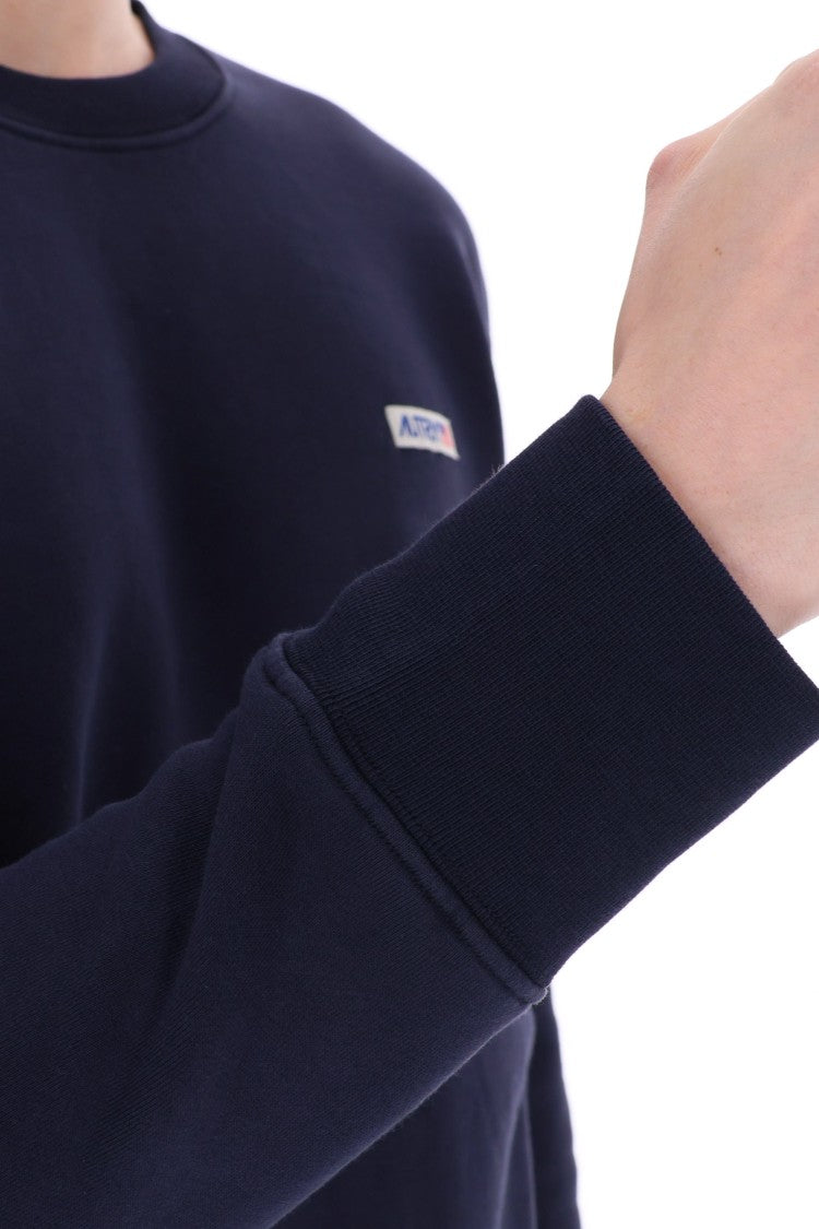 Autry Cotton Crewneck Sweatshirt With Logo