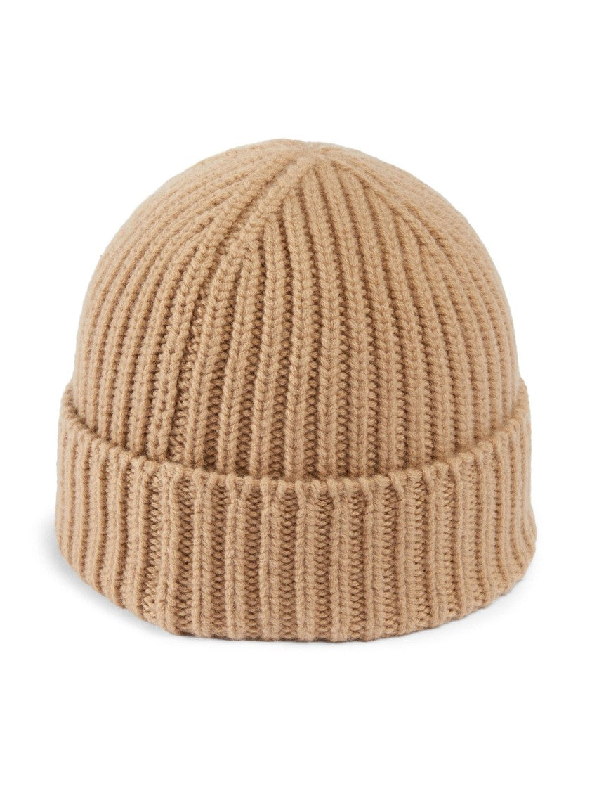 Gucci Victor Ribbed Wool Cashmere Beanie