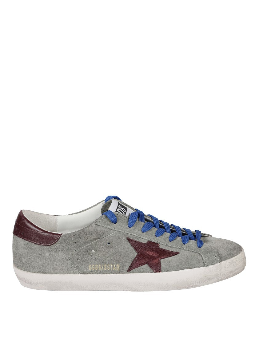Golden Goose Suede Sneakers With Contrasting Star Emblem