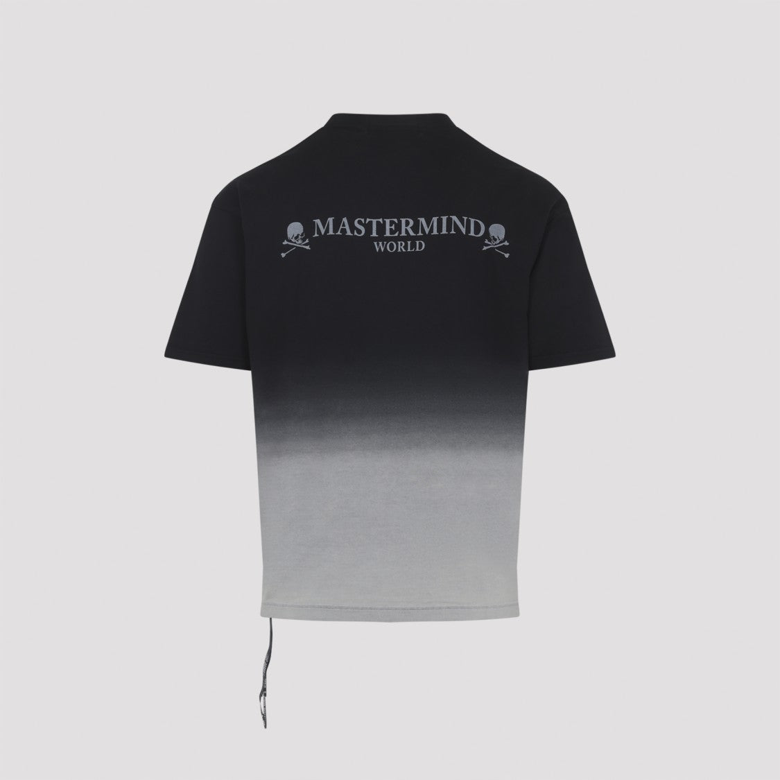 Mastermind Gradient Design T-Shirt With Skull Emblem