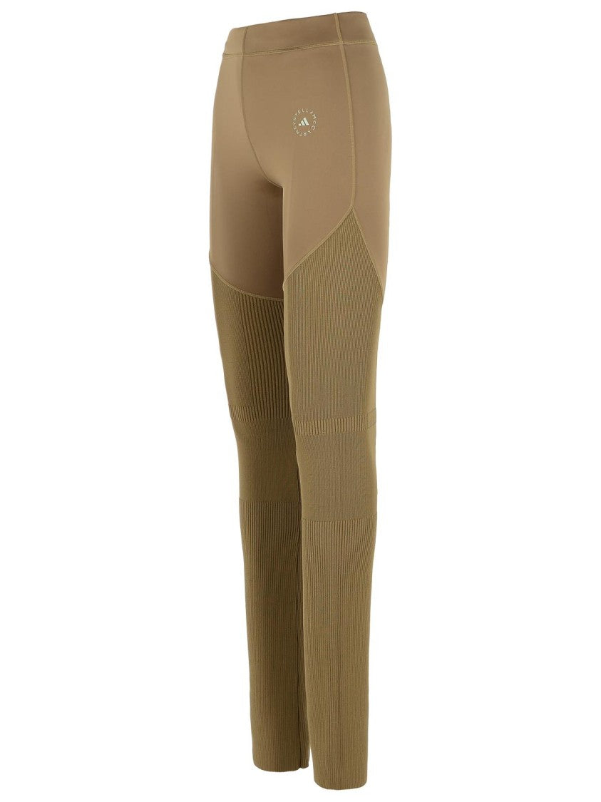 Adidas By Stella Mccartney Army Polyester Blend Trousers