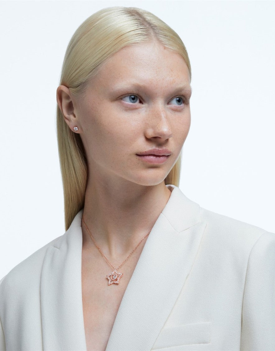 Swarovski Stella Necklace And Earrings Set
