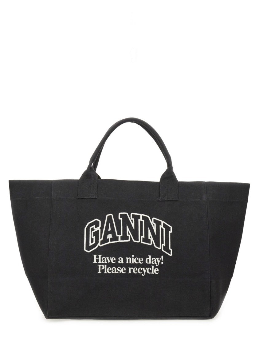 Ganni Oversized Tote Bag