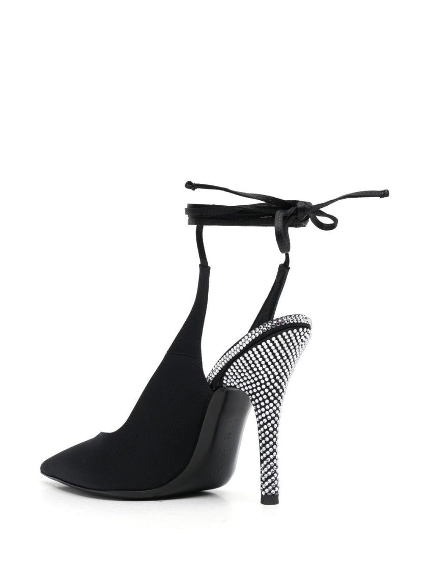 The Attico Venus 110Mm Tie-Ankle Pumps