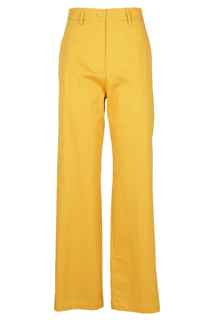 Momonì Orange High-Waisted Pants