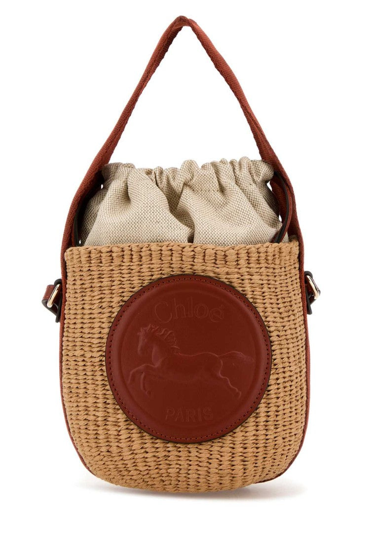Chloé Raffia Bucket Bag