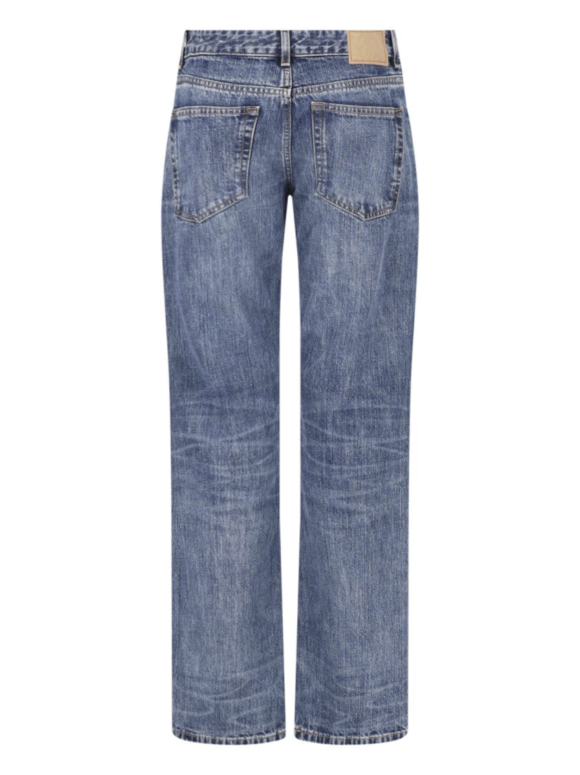 Jeanerica Straight-Leg Jeans With Classic Five-Pocket Design