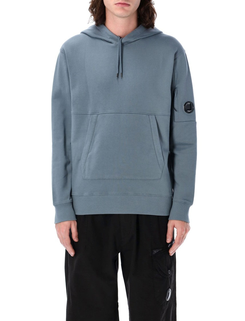 C.P. Company Diagonal Raised Fleece Lens Hooded Sweatshirt